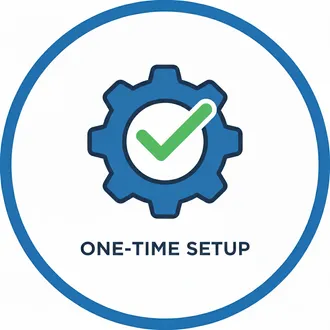 One-time Setup Icon