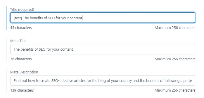 SEO content DXB