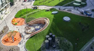 Extensive green roof